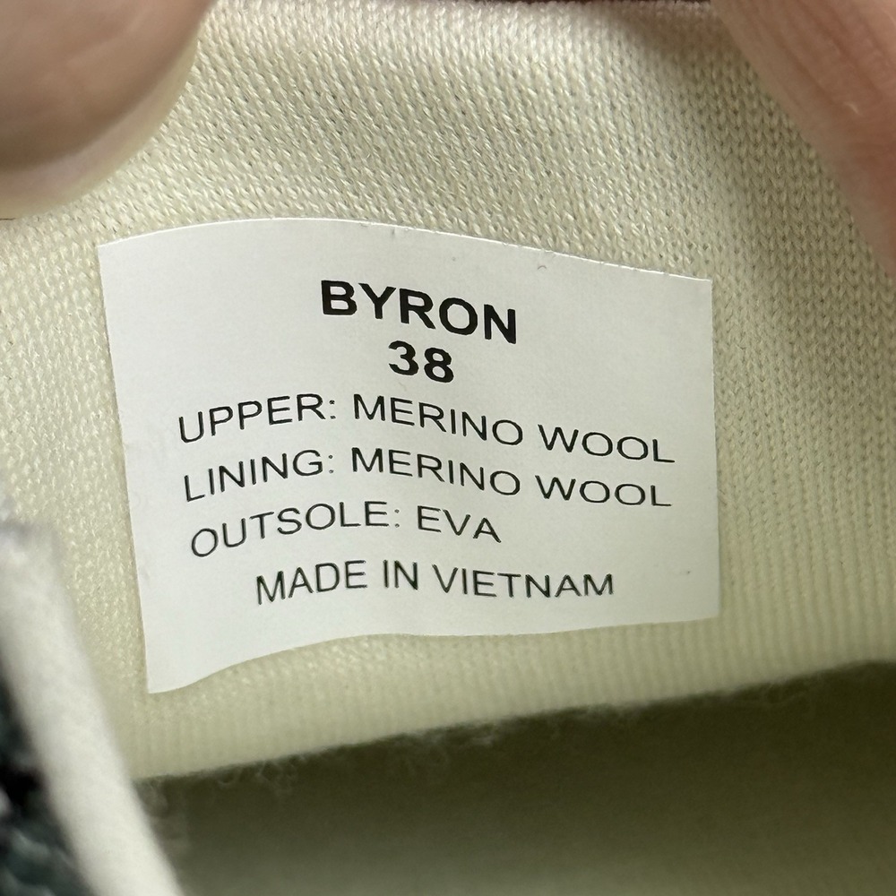 Woolloomooloo Size 38 W 7.5 - 8 Indah Ecru Byron Merino‎ Hoffman Slip On Shoe - Picture 8 of 10